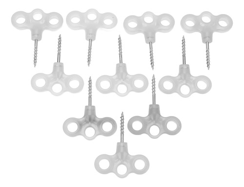 Juego De Estacas Luminosas Para Tienda De Campaña, 10 Unidad