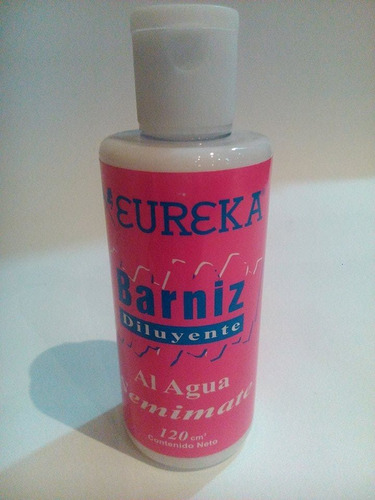 Barniz Eureka Al Agua Semimate Por 120 Ml