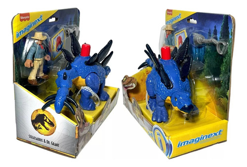 Conjunto Dr. Grant E Stegosaurus - Mattel