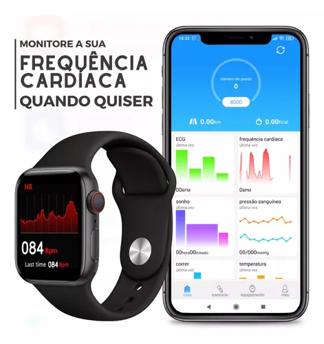 Smartwatch Moderno Para Homens E Mulheres, Relógio Inteligente Com