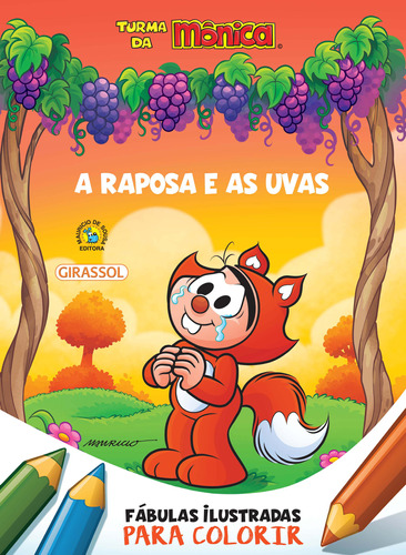 Libro Tm Fabulas Ilustradas P Colorir Raposa E Uvas De Sousa