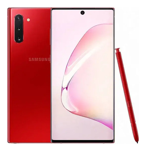 Samsung Galaxy Note 10 5g (256gb) - Rojo + 8gb Ram Rojo (Reacondicionado)