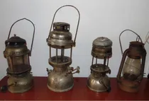 Comprar Farol Antiguo, Lote De Faroles Antiguos. Precio X Los 4