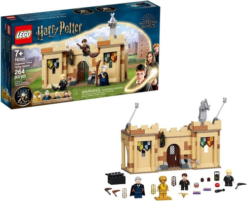Kit Lego Harry Potter Hogwarts Primera Lección De Vuelo Cantidad de piezas 264
