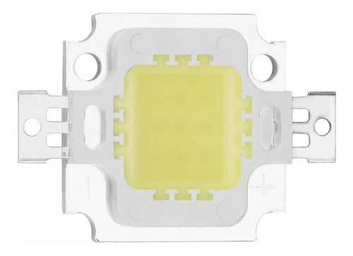 Chip Led 10w 9v 12v 900ma Dc Luz Potencia Blanco 6400k  