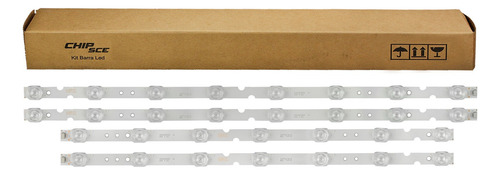 Kit Barra Led Para Tcl 55p65us 55p8m 55p65 Aluminio Original