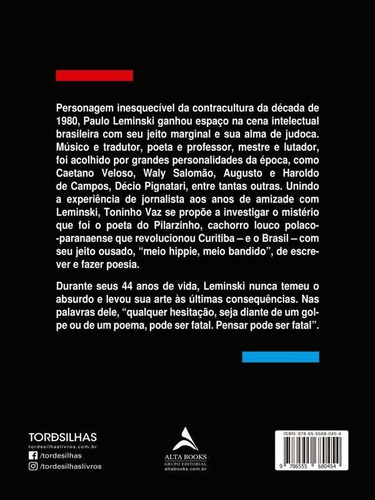 Paulo Leminski - Edição Atualizada Com Brinde: O Bandido Que Sabia Latim, De Vaz, Toninho. Editora Tordesilhas, Capa Mole Em Português