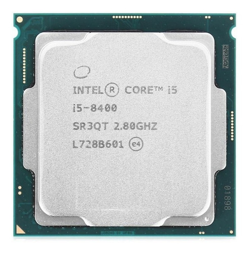 Processador gamer Intel Core i5-8400 CM8068403358811  de 6 núcleos e  4GHz de frequência com gráfica integrada