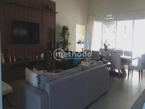 Tamboré - Jaguariúna. Casa Novinha, Térrea Com 233 M² De Construção, Condomínio De Alto Padrão, Com Toda Comodidade - Ca00861 - 68211041