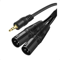 Comprar Cable De Audio En Y 3.5mm Macho A 2 X Xlr Macho Djs Consola