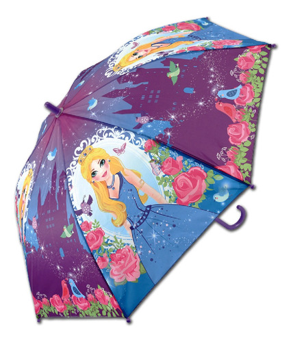 Guarda Chuva Sombrinha Automática Infantil Top Cor Azul