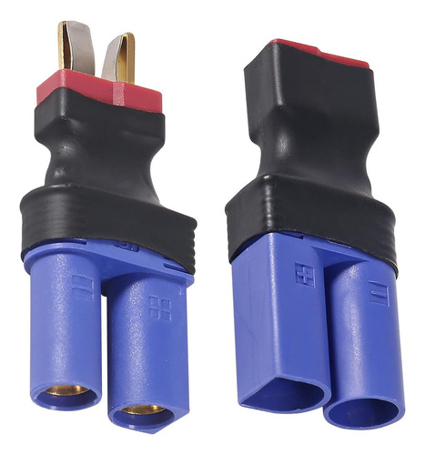 Adaptador Rc: 4pzs Ec5 A Conector T-plug Estilo Deans