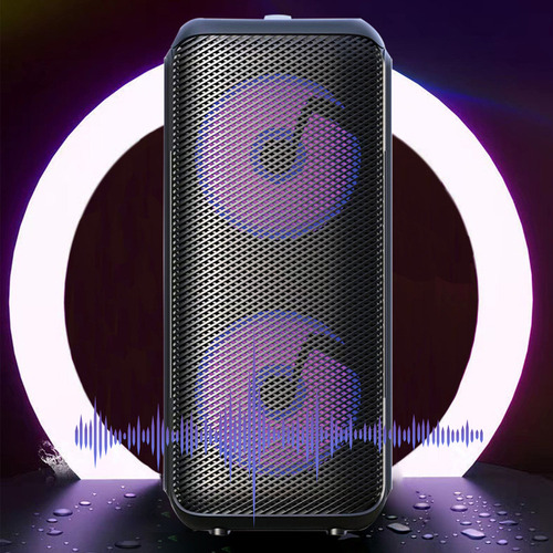 Altavoces Bluetooth, Inalámbricos Con Luces, Salida De Altav