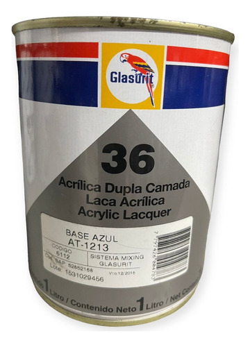 Pintura Automotor Básico Acrílico Base Azul At 1213 Oferta