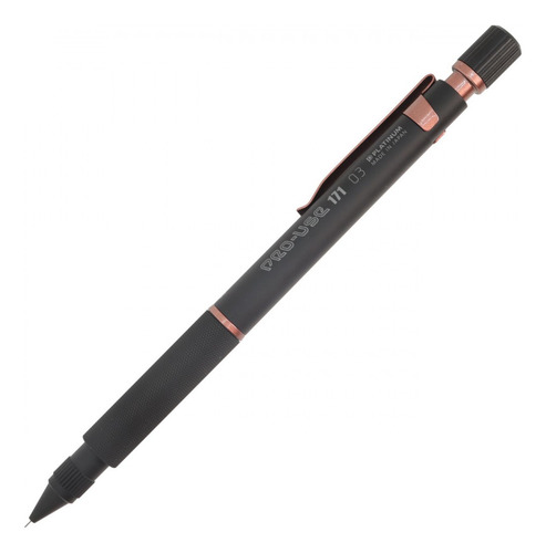 Lapiseira Platinum Pro-use 171 Matte Black & Copper 0.3mm º