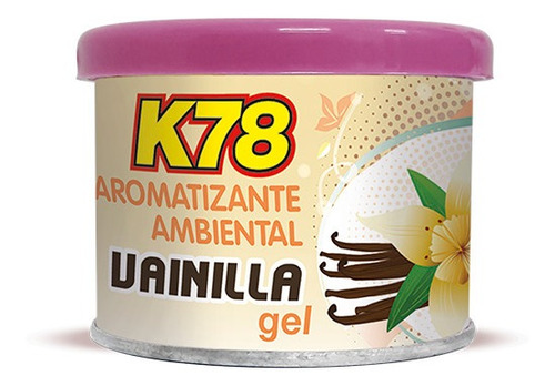 Aromatizante / Auto Ambiente K78 Lata Gel 80 Gr