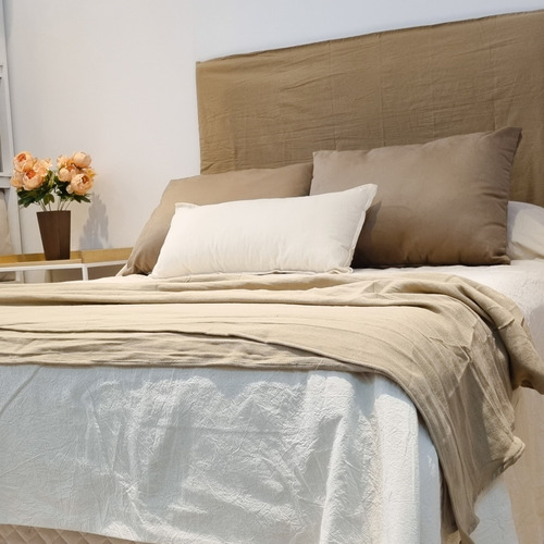 Funda Universal Para Respaldo De Cama Tusor 1,60 A 2,20 Mts