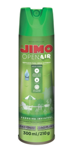 Repelente Jimo Open Air Aerossol 300ml