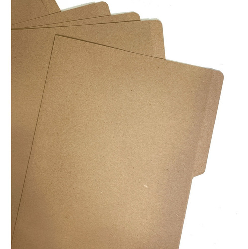 Folder Reciclado Ecologico Kraft Carta C/200 Starfile
