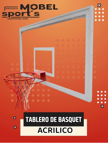 Tablero De Basquetbol Oficial / Mobel Sports