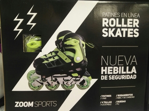 Patines Semi Profesionales Zoom Sport Ajustables Envio Grati