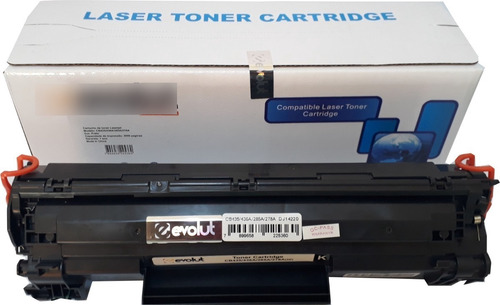 Toner Ce285a 85a P/ P1102w P1102 M1132 M1212 Compatível Tinta Preto