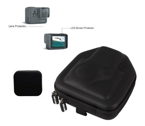 Película Para Gopro Hero 7 Black 5 6 Cover Case Transporte