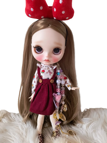 Muñeca Blythe Nueva!! 30cm Articulada Pitty Kitty (Usado)