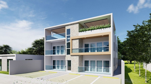 Proyecto De 4 Apartamentos Con Amenidades En Rooftop En Torr