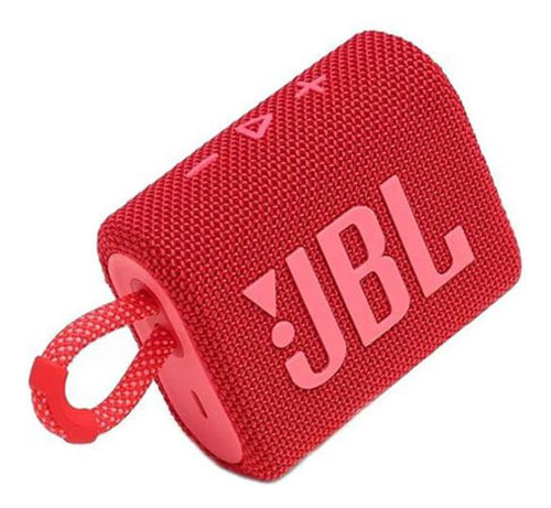 Parlante Jbl Go3 Bluetooth Red