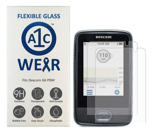 A1c Wear - Protector De Pantalla De Cristal Flexible 9h Para