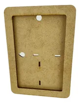 Comprar 2 Porta-retratos 10x15 Em Mdf Cru Cu002F Plástico Tipo Vidro