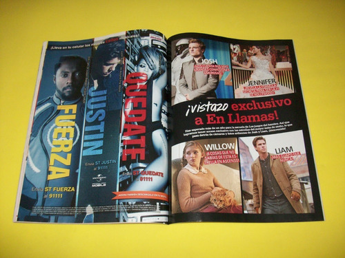 Imagen 2 de 10 de Josh Hutcherson Revista Seventeen Jennifer Lawrence Demi Lov