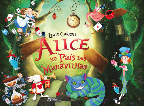 Alice no país das maravilhas, de Carroll, Lewis. Editora Faro Editorial Eireli, capa mole em português, 2021