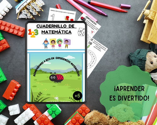 Cuadernillo Actividades Imprimible Pdf Matemática 5 Años