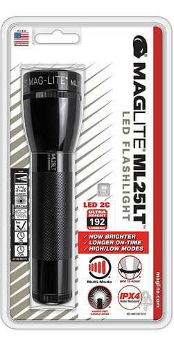 Linterna Led Maglite Ml25lt, Aleación De Aluminio, 177 Lm