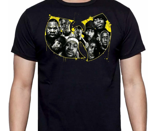 Wu-tang Clan - Logo Caras - Hip Hop Rap - Polera