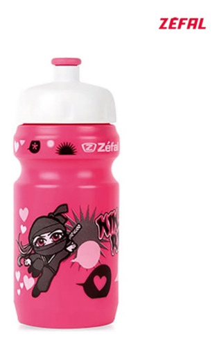 Imagen 2 de 3 de Termo Zéfal Ninja Con Fijación Para Niño Azul/ Bicicleta.