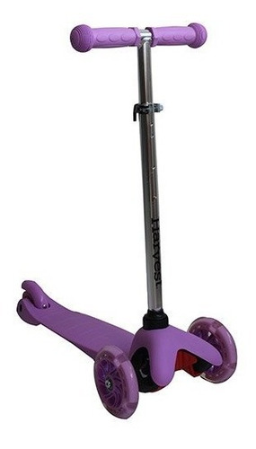 Scooter 3 Ruedas C/ Luces Led Y Ajustable