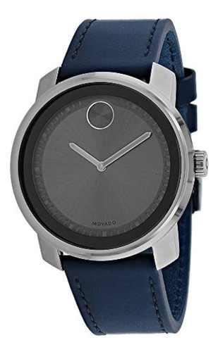 Reloj Para Hombre Movado Bold Quartz Grey Dial 3600673