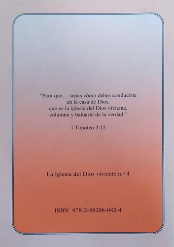 La Iglesia Del Dios Viviente N° 4 - R. K Campbell | MercadoLibre La Iglesia Del Dios Viviente N° 4 - R. K Campbell | MercadoLibre