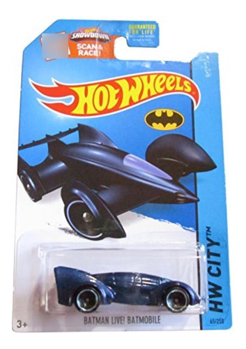 Hot Wheels, 2015 Hw City, Batman Live! Batmobile