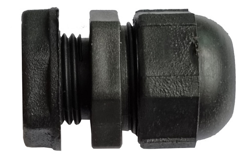 Prensacable Conector Plastico 3/4 - 5 A 10mm - Negro