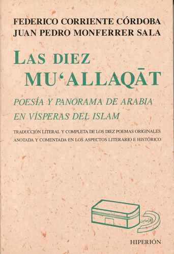 Libro Las Diez Mu'allaqat - Corriente Cordoba, Federico