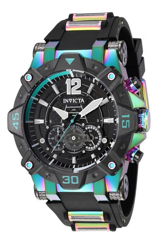 Reloj Para Hombres Invicta Aviator 40168 Negro