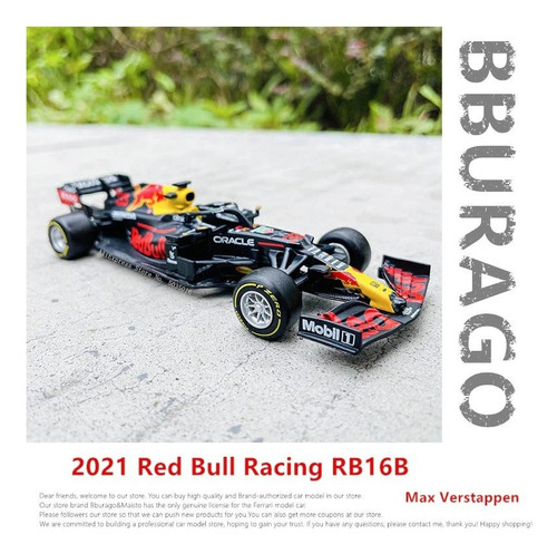 Ac Autos A Escala Formula 1:43 Burago Ferrari Red Bull