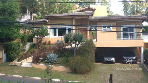 Casa Com 4 Dormitórios, 388 M² - Venda Por R$ 1.800.000,00 Ou Aluguel Por R$ 18.000,00/mês - Granja Viana - Cotia/sp - Ca1798