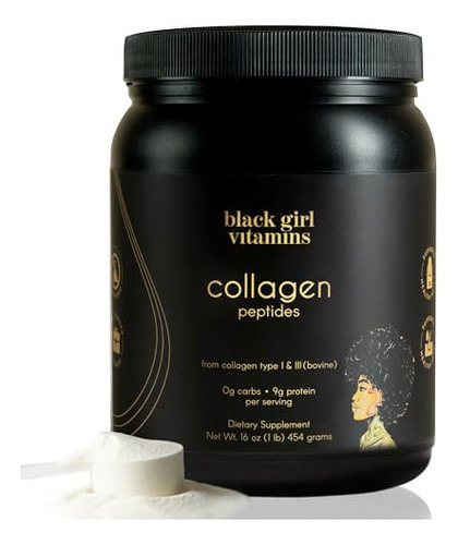 Vitaminas Para Chicas Negras | Péptidos De Colágeno En Pol