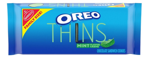 Galletas Oreo Menta Thins Mint