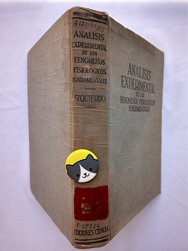 Análisis Experimental De Los Fenómenos Fisiológicos 120h2 (Usado)